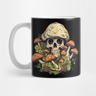 Psychedelic Shroom Skull Mug